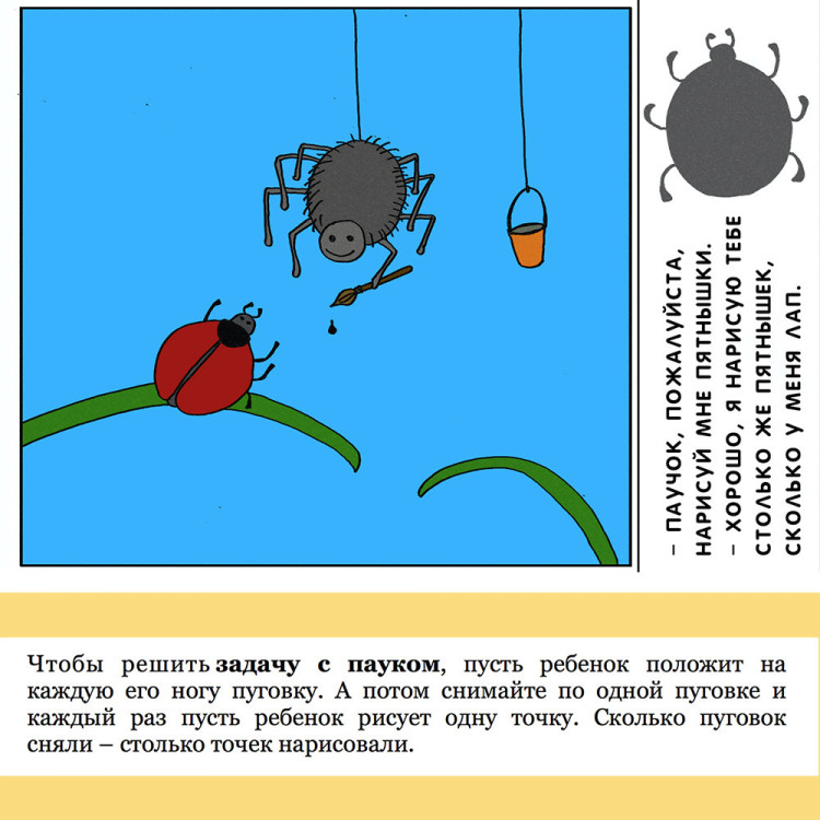 Поисковый квест для малышей «Пятнышки»