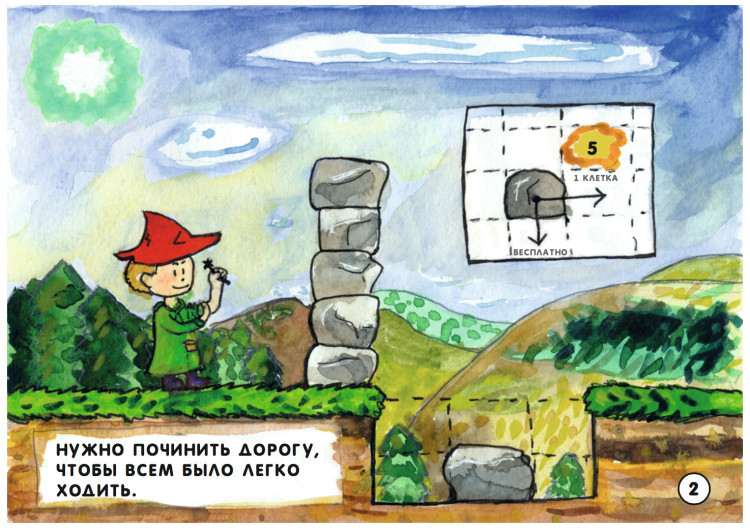 Арифметический квест «Примерные приключения» (под распечатку)